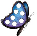 бабочка: круги