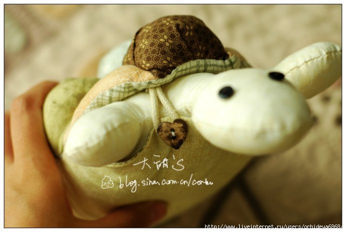 подушка-игрушка черепаха