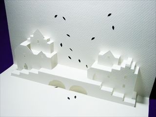 киригами: дом